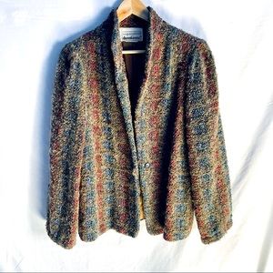 Vintage Donnkenny Wool Multicolor Blazer